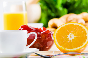 Delicious breakfast