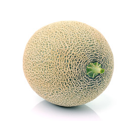 melon on white background