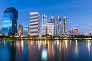 Fototapeta na wymiar Bangkok city scape