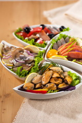 Seafood appetizer