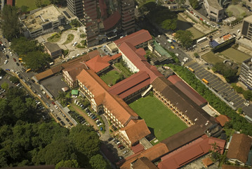Aerial view of the city, Kuala Lumpur, Malaysia