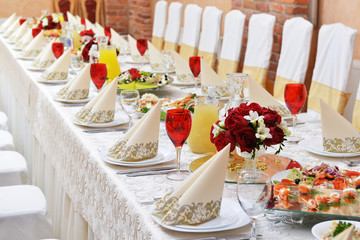Wedding reception