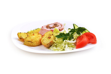 fillet with potato