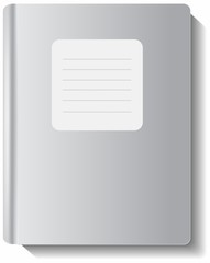 Blank book or writing-book cover