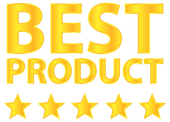 Best Product Five Star Gold Award