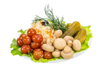 Marinated vegetables