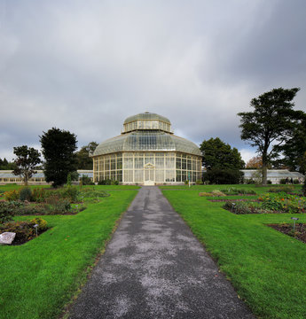 A Glasshouse Of The National Botanic Gardens In Dublin, Ireland