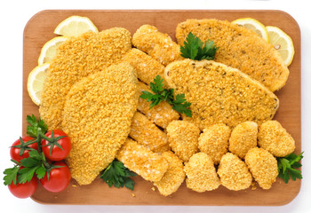 Pollo impanato