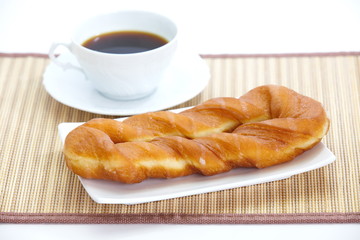 doughnuts with icing sugar