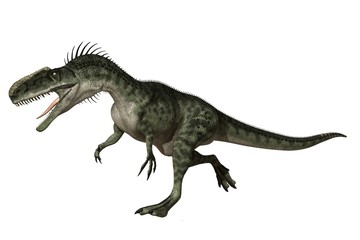 Obraz na płótnie Canvas Monolophosaurus - dinosaur