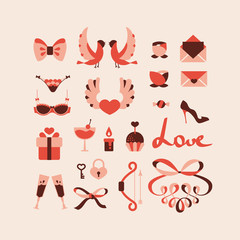 love icons collection vector illustration eps 10 - 60054997