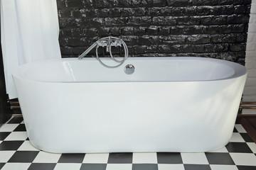 baignoire îlot design