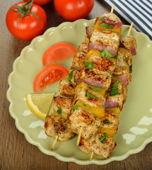 chicken kebabs
