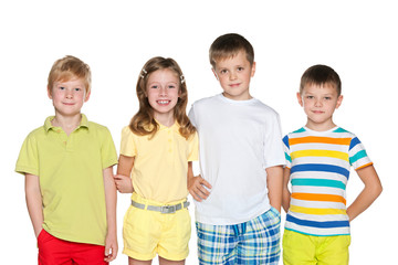 Fashion four children