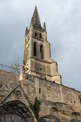Obraz premium Clocher église monolithe