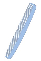 cartoon image of hair brush