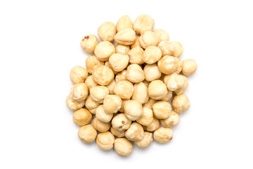 Hazelnuts Fruits Isolated