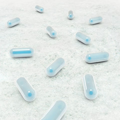 Pills - 3d Rendering