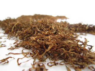 Sliced Dried Tobacco