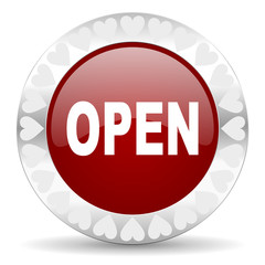 open valentines day icon