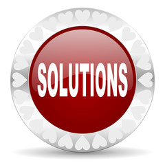 solutions valentines day icon