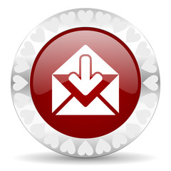 mail valentines day icon