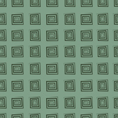 seamless pattern with geometric elements in retro style