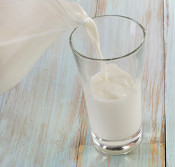 Glass of milk