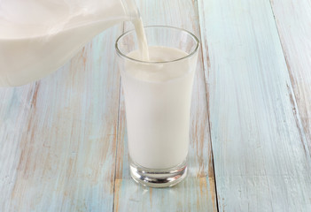 Glass of milk