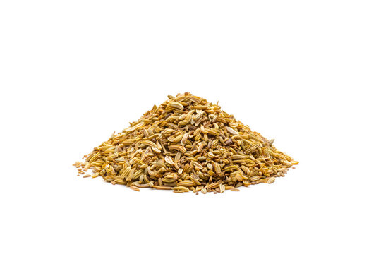 Pile of cumin seeds