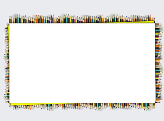 Texture colored pencils