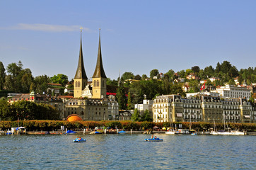 Luzern cityscape, Switzerland