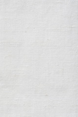 Fototapeta na wymiar Natural Bright White Flax Fiber Linen Texture, Detailed Macro