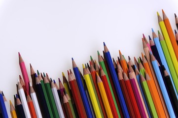 Fototapeta premium Colored pencils