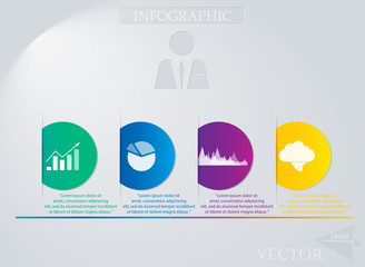 Abstract infographic design-vector illustration