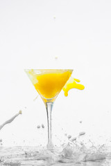 Orange cocktail