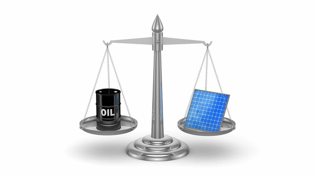 Oil vs Solar Panels