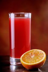 red orange juice