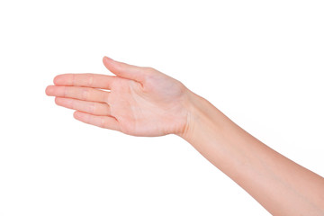 woman hand