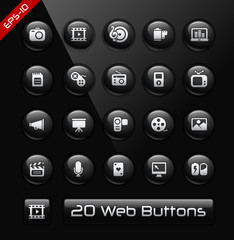 Multimedia Icons // Black Label Series