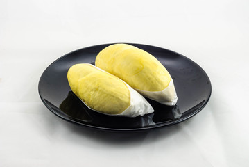 Fresh Durian in Dish