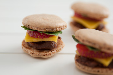 Süsse Macaron Burger