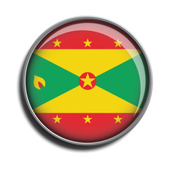 flag icon web button grenada