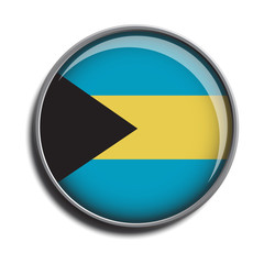 flag icon web button bahamas
