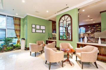 Interior of modern house