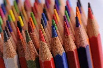 Fototapeta premium Colored pencils