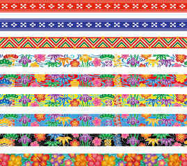 紅型　沖縄　広告　バナー