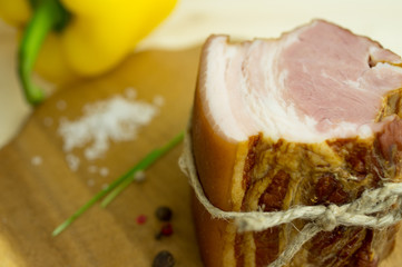 Bacon in one piece