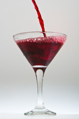 glass of red wine