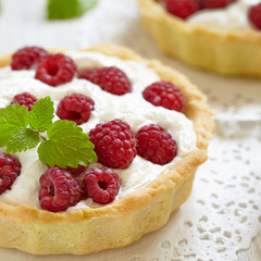 Fresh Raspberry Tart